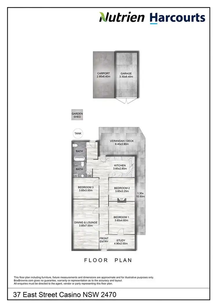 Floorplan of Homely house listing, 37 East Street, Casino NSW 2470