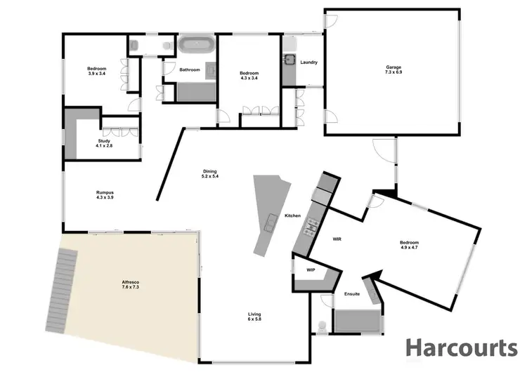 Floorplan of Homely house listing, 12 Selent Drive, Warragul VIC 3820
