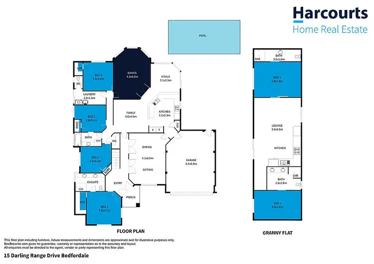 Floorplan of Homely house listing, 15 Darling Range Drive, Bedfordale WA 6112