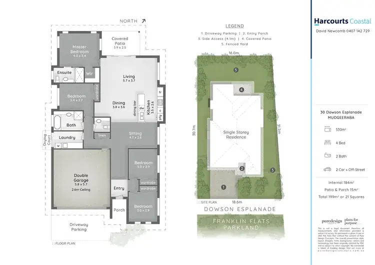 Floorplan of Homely house listing, 30 Dowson Esplanade, Mudgeeraba QLD 4213