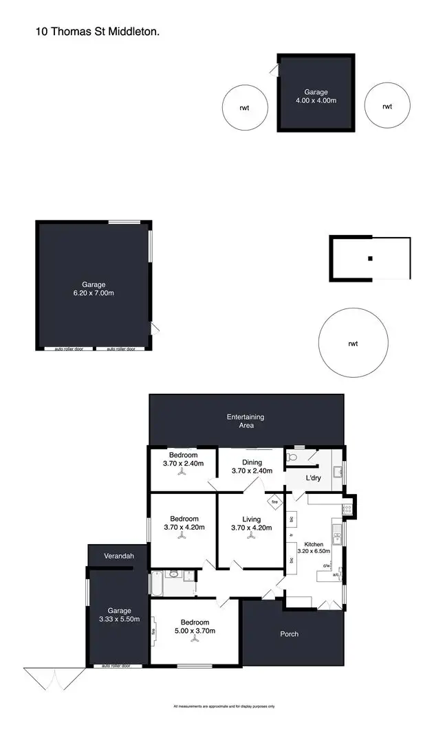 Floorplan of Homely house listing, 10 Thomas Street, Middleton SA 5213