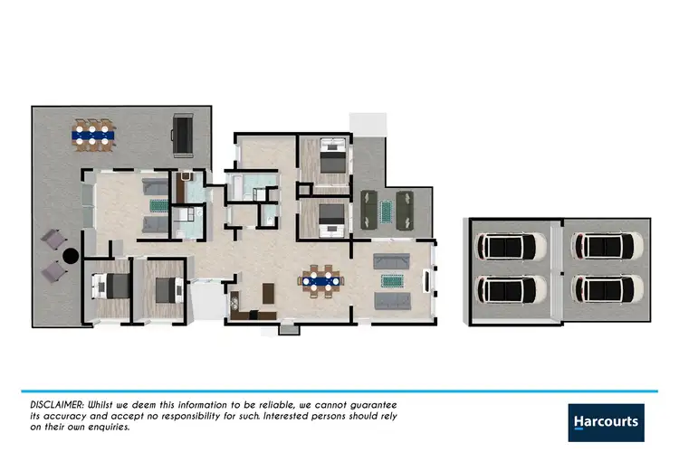 Floorplan of Homely house listing, 61 Bottlesbrush Drive, Cranebrook NSW 2749