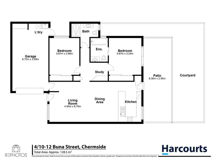 Floorplan of Homely villa listing, 4/10-12 Buna Street, Chermside QLD 4032