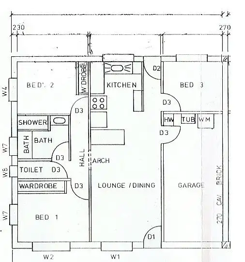 Floorplan of Homely unit listing, 2/15 Jill Street, Burpengary QLD 4505