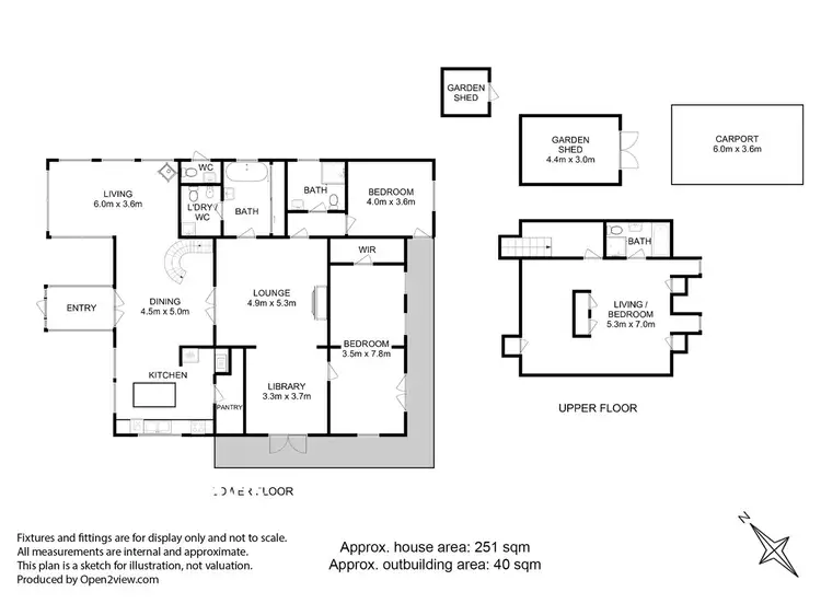 Floorplan of Homely house listing, 201 Kermandie River Road, Geeveston TAS 7116