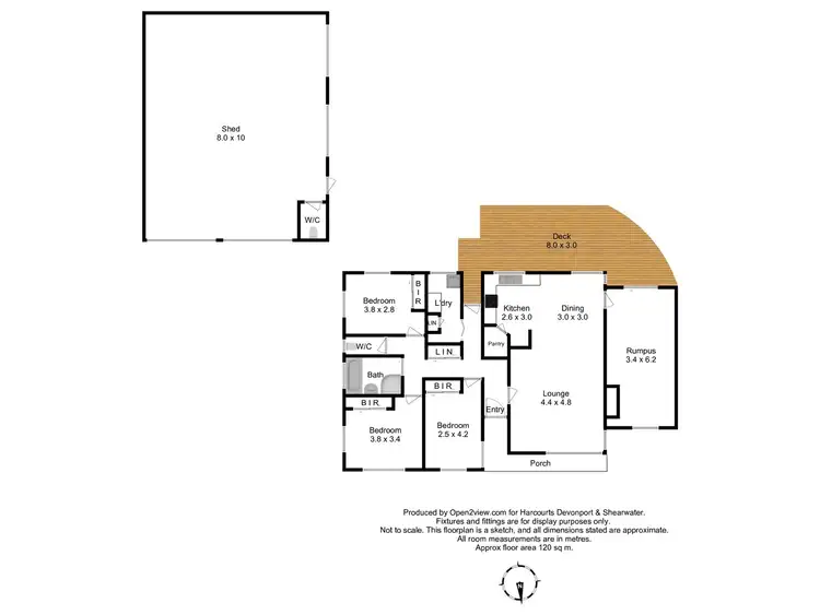 Floorplan of Homely house listing, 88 Sheffield Road, Spreyton TAS 7310
