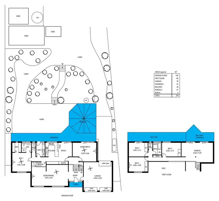 Floorplan of Homely house listing, 4 Carsten Court, Happy Valley SA 5159
