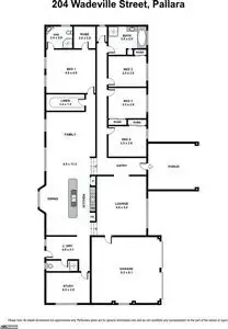 Floorplan of Homely house listing, 204 Wadeville Street, Pallara QLD 4110