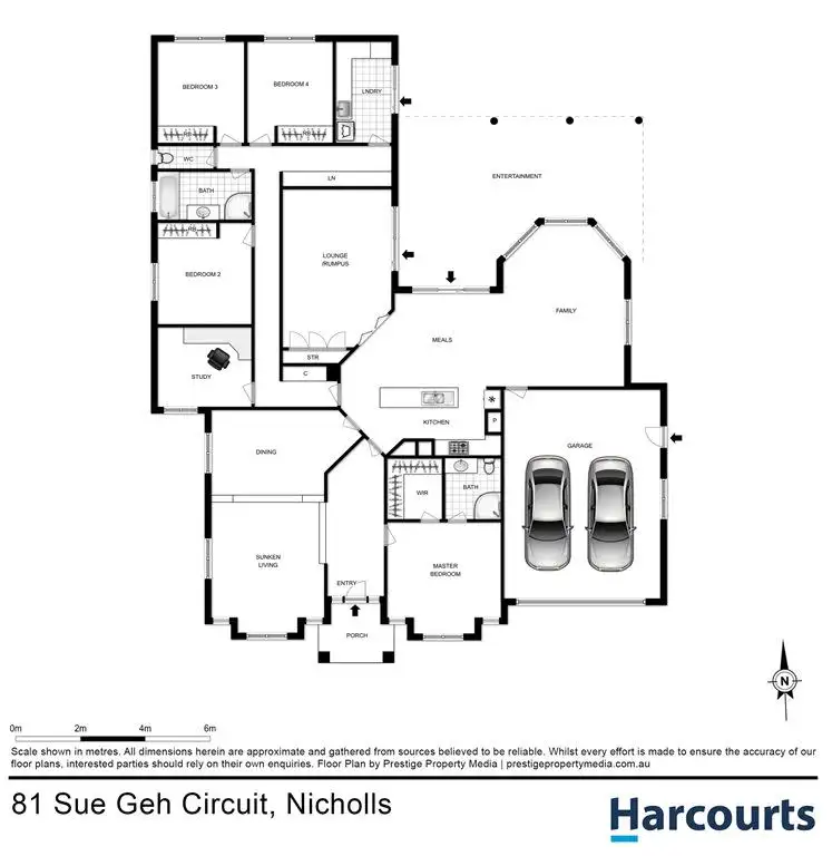 Floorplan of Homely house listing, 81 Sue Geh Circuit, Nicholls ACT 2913