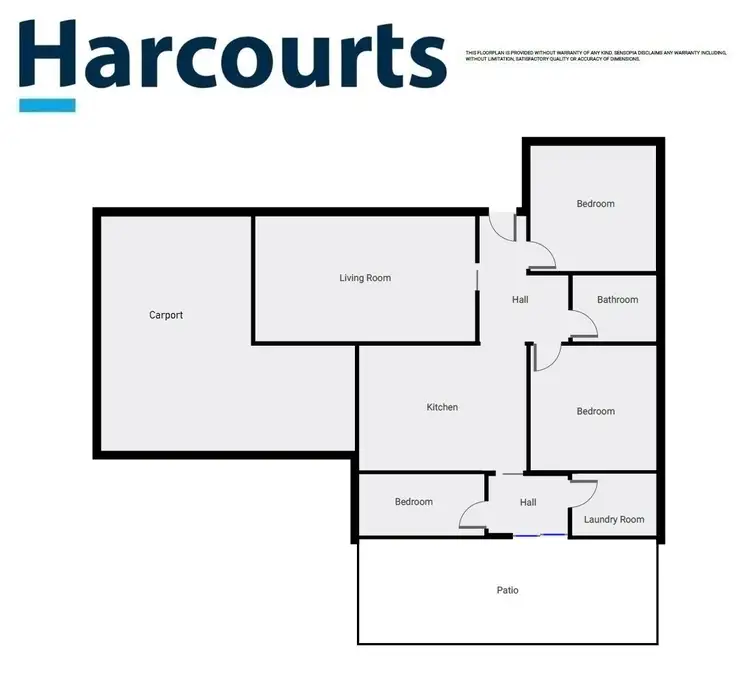 Floorplan of Homely house listing, 22 Edinburgh Road, Edenhope VIC 3318