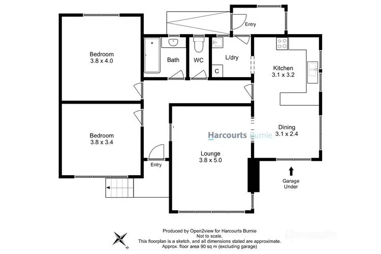 Floorplan of Homely house listing, 9 Alice Street, Montello TAS 7320