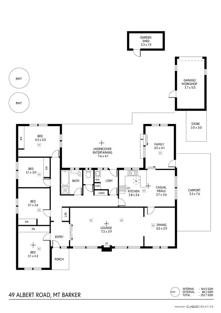 Floorplan of Homely house listing, 49 Albert Road, Mount Barker SA 5251