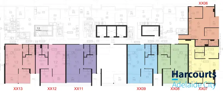 Floorplan of Homely apartment listing, 2bedroom/116 waymouth street, Adelaide SA 5000
