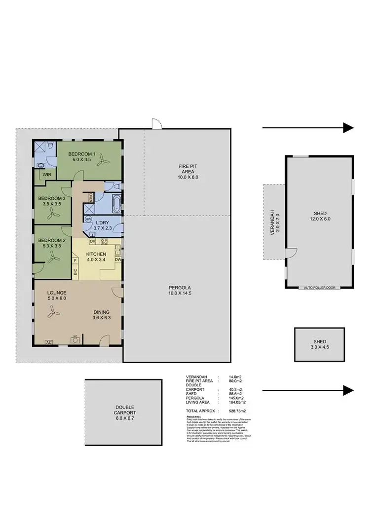 Floorplan of Homely house listing, 50 Cameron Road, Mount Barker SA 5251