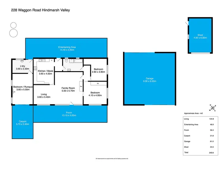 Floorplan of Homely house listing, 228 Waggon Road, Hindmarsh Valley SA 5211