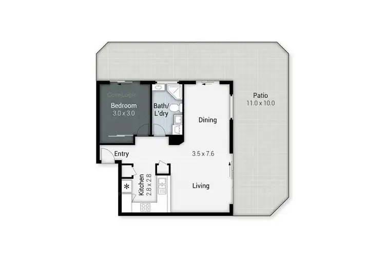 Floorplan of Homely unit listing, 2/152-154 High Street, Southport QLD 4215