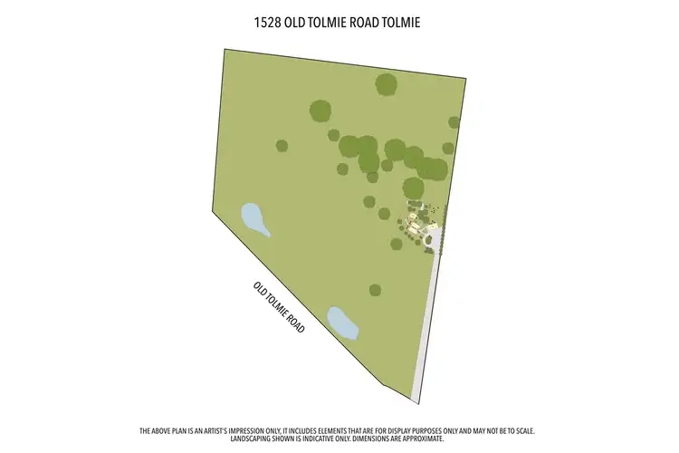 Floorplan of Homely rural property listing, 1528 Old Tolmie Road, Tolmie VIC 3723