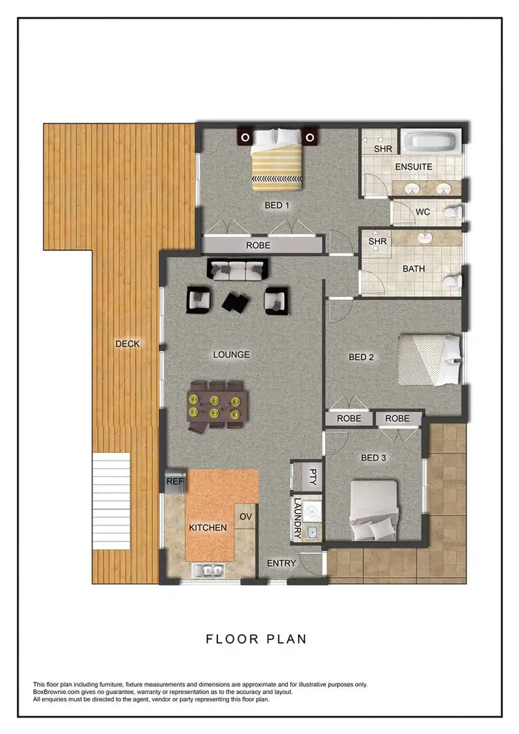Floorplan of Homely house listing, 15 Salvia Drive, Tamborine Mountain QLD 4272