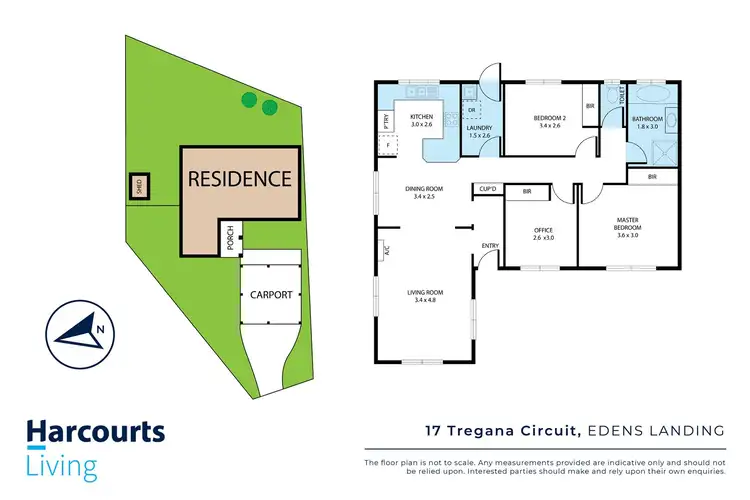 Floorplan of Homely house listing, 17 Tregana Circuit, Edens Landing QLD 4207