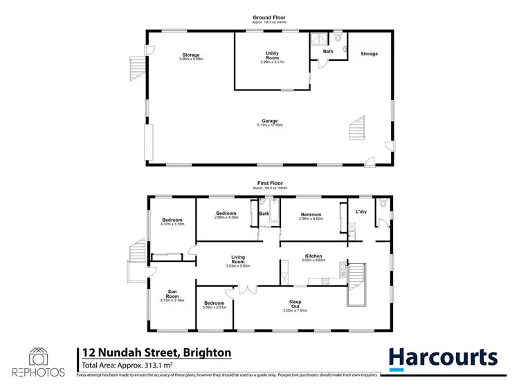 Floorplan of Homely house listing, 12 Nundah Street, Brighton QLD 4017