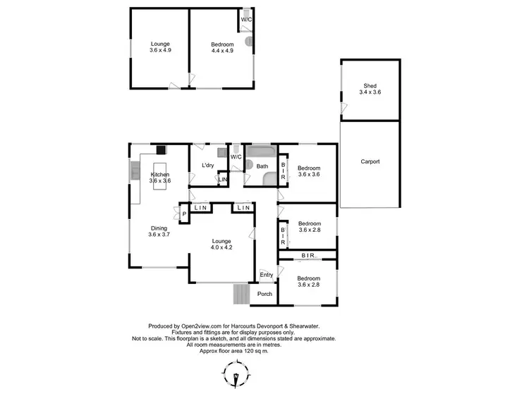 Floorplan of Homely house listing, 77 Upper Maud Street, West Ulverstone TAS 7315
