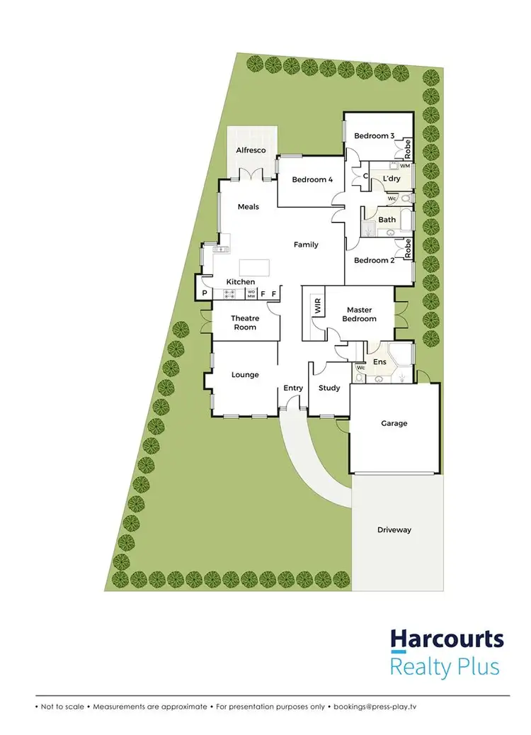 Floorplan of Homely house listing, 4 Concord Terrace, Atwell WA 6164