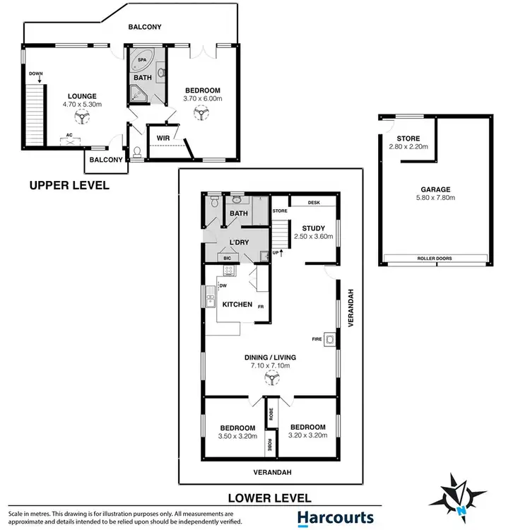 Floorplan of Homely house listing, 45 Neighbour Avenue, Goolwa Beach SA 5214