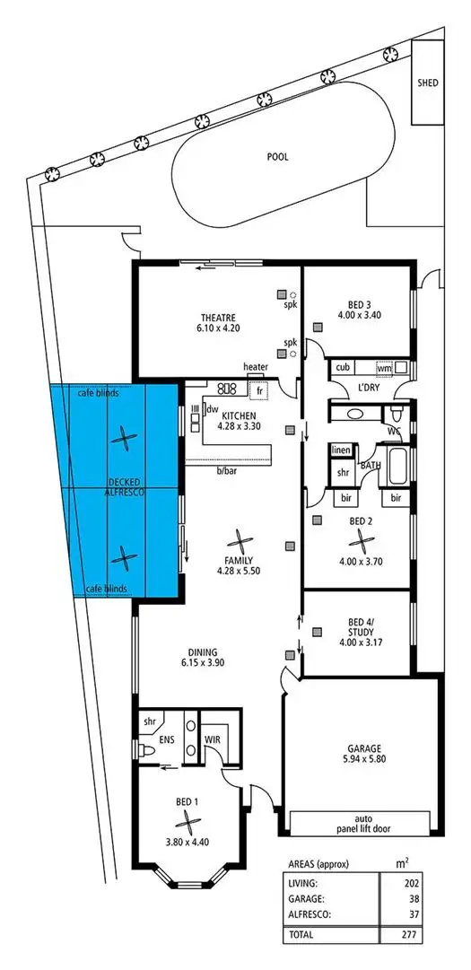Floorplan of Homely house listing, 6/8 Cinnamon Way, Aberfoyle Park SA 5159