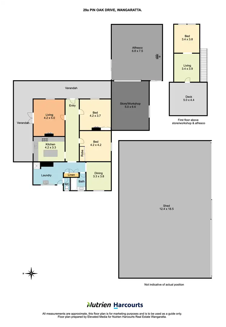 Floorplan of Homely house listing, 85 Wenhams Lane, Wangaratta VIC 3677
