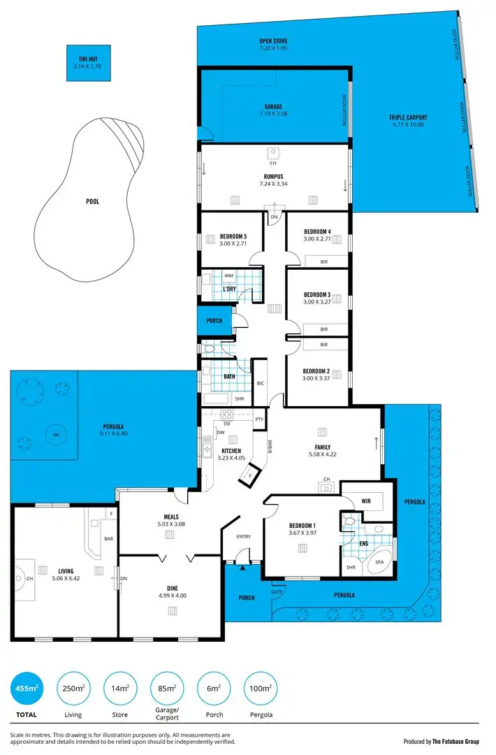 Floorplan of Homely house listing, 2 Durham Place, Flagstaff Hill SA 5159