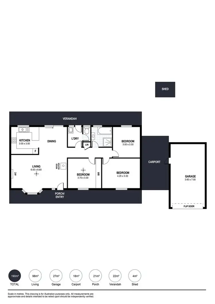 Floorplan of Homely house listing, 60 Bailey Road, Middleton SA 5213