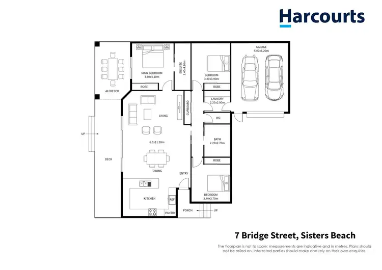 Floorplan of Homely house listing, 7 Bridge Street, Sisters Beach TAS 7321