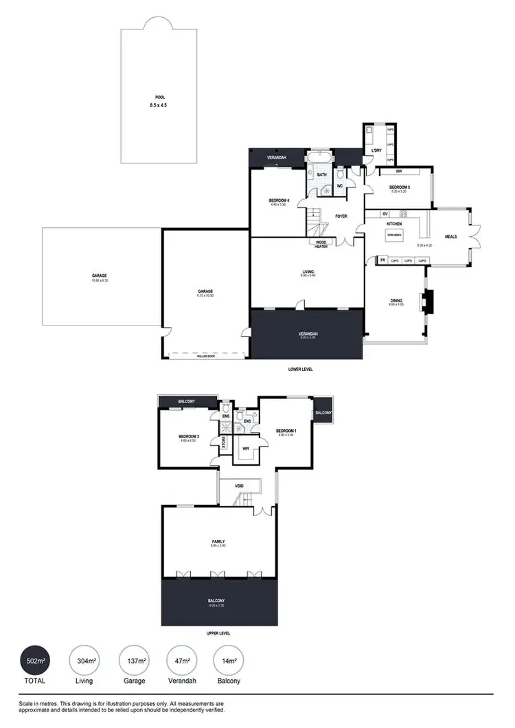 Floorplan of Homely house listing, 203 Nettle Hill Road, Hindmarsh Valley SA 5211