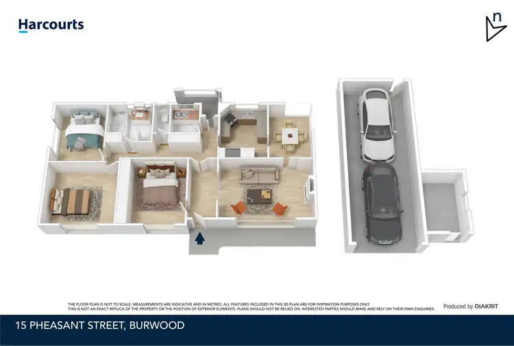 Floorplan of Homely house listing, 15 Pheasant Street, Burwood VIC 3125