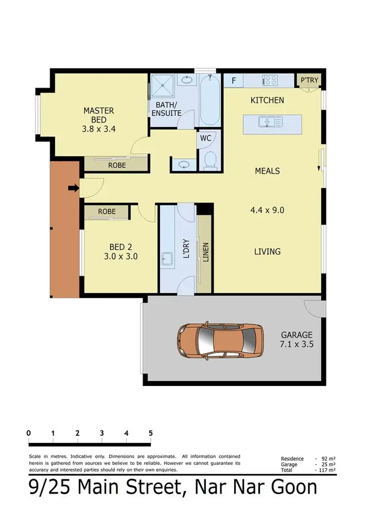 Floorplan of Homely unit listing, 9/25 Main Street, Nar Nar Goon VIC 3812