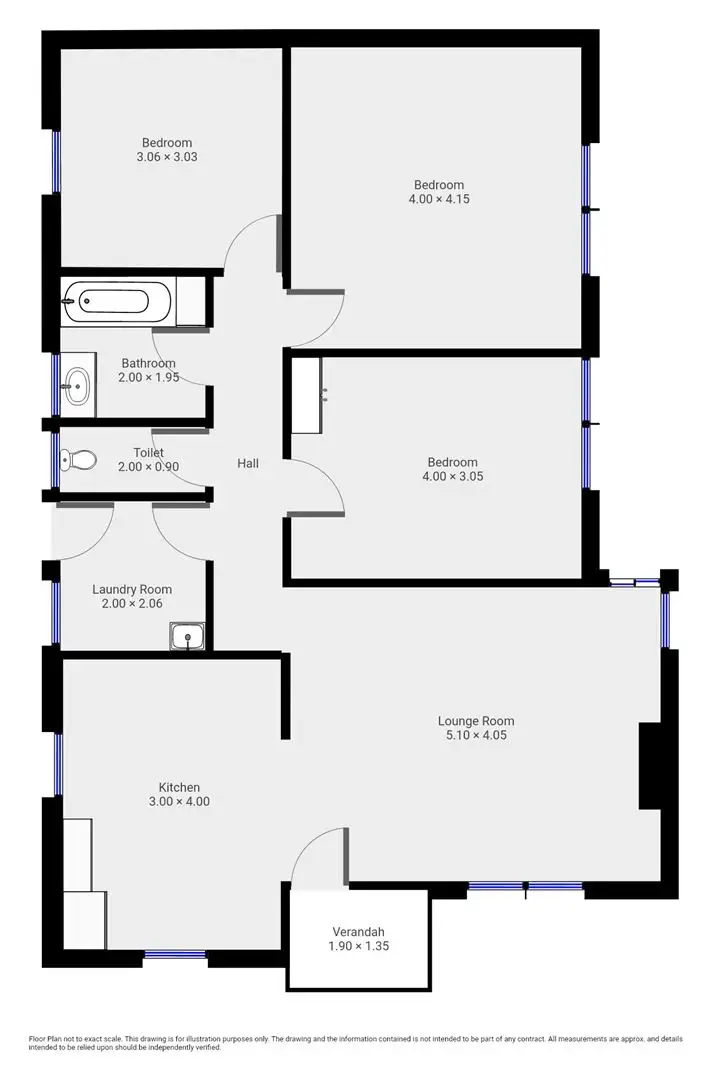 Floorplan of Homely house listing, 6 George Street, Peterborough SA 5422