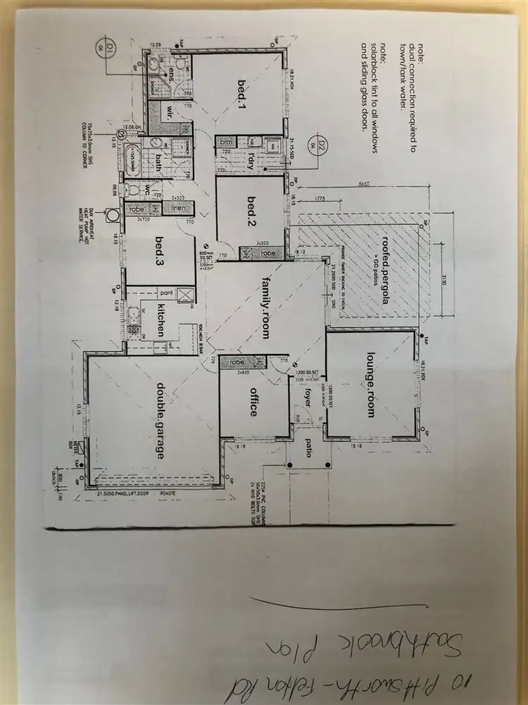 Floorplan of Homely house listing, 10 Southbrook - Felton Road, Southbrook QLD 4363