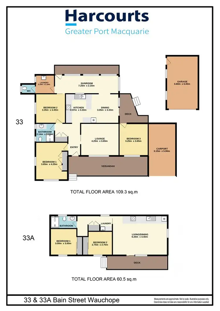 Floorplan of Homely house listing, 33 Bain Street, Wauchope NSW 2446
