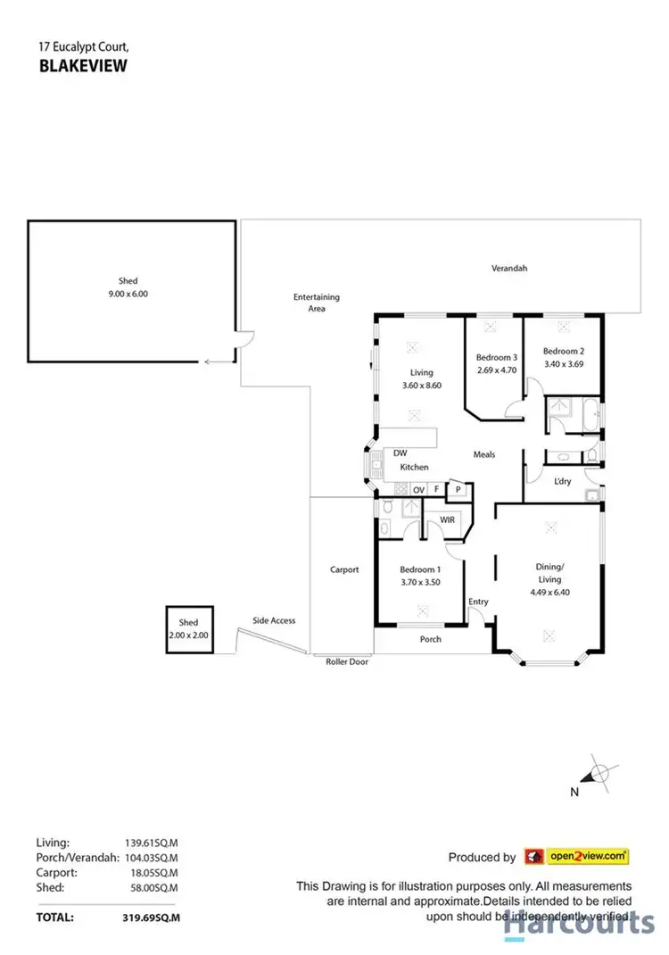 Floorplan of Homely house listing, 17 Eucalypt Circuit, Blakeview SA 5114