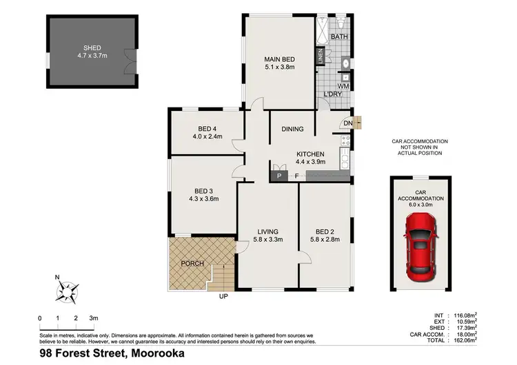 Floorplan of Homely house listing, 98 Forest Street, Moorooka QLD 4105