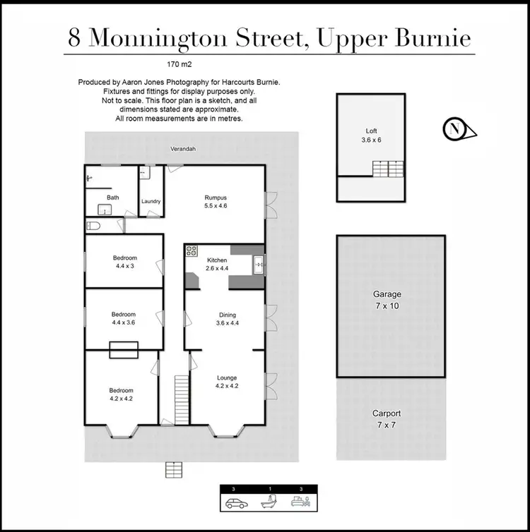 Floorplan of Homely house listing, 8 Monnington Street, Upper Burnie TAS 7320