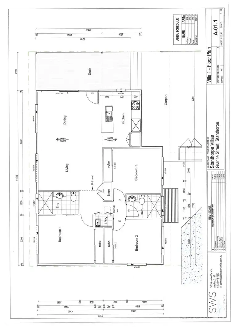 Floorplan of Homely house listing, Villa 1- 24 Granite Street, Stanthorpe QLD 4380