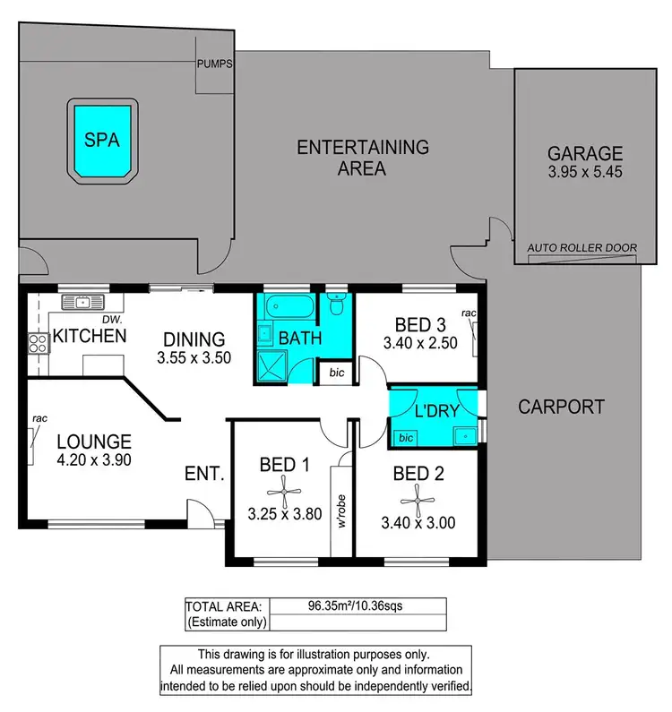 Floorplan of Homely house listing, 142 Perry Barr Road, Hallett Cove SA 5158