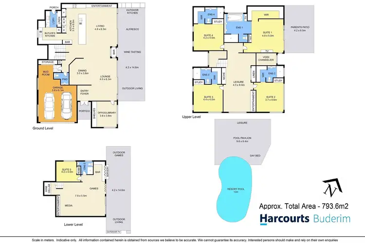 Floorplan of Homely house listing, 20 Horseshoe Bend, Buderim QLD 4556