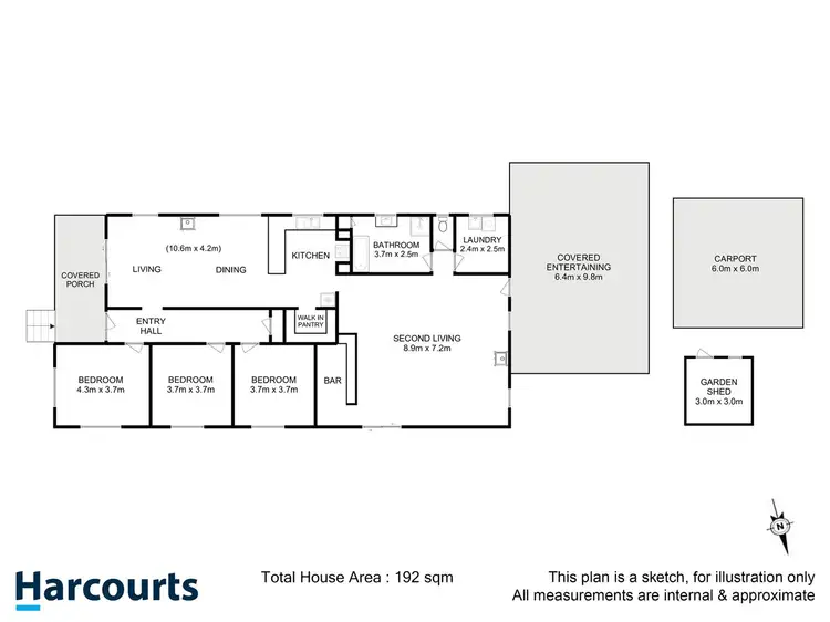 Floorplan of Homely house listing, 4896 Huon Highway, Geeveston TAS 7116