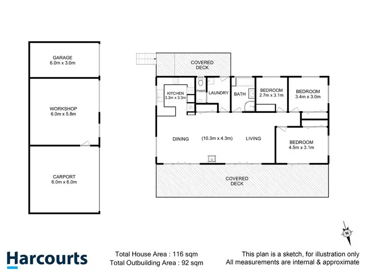 Floorplan of Homely house listing, 151 Morrisons Road, Huonville TAS 7109