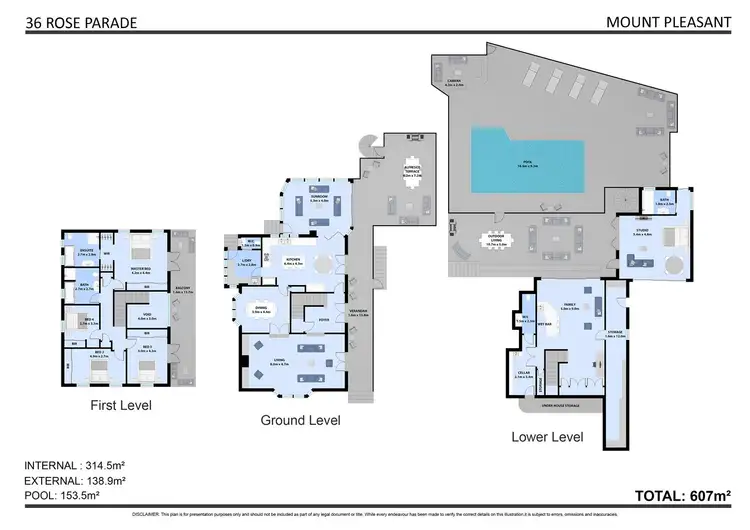 Floorplan of Homely house listing, 36 Rose parade, Mount Pleasant NSW 2519