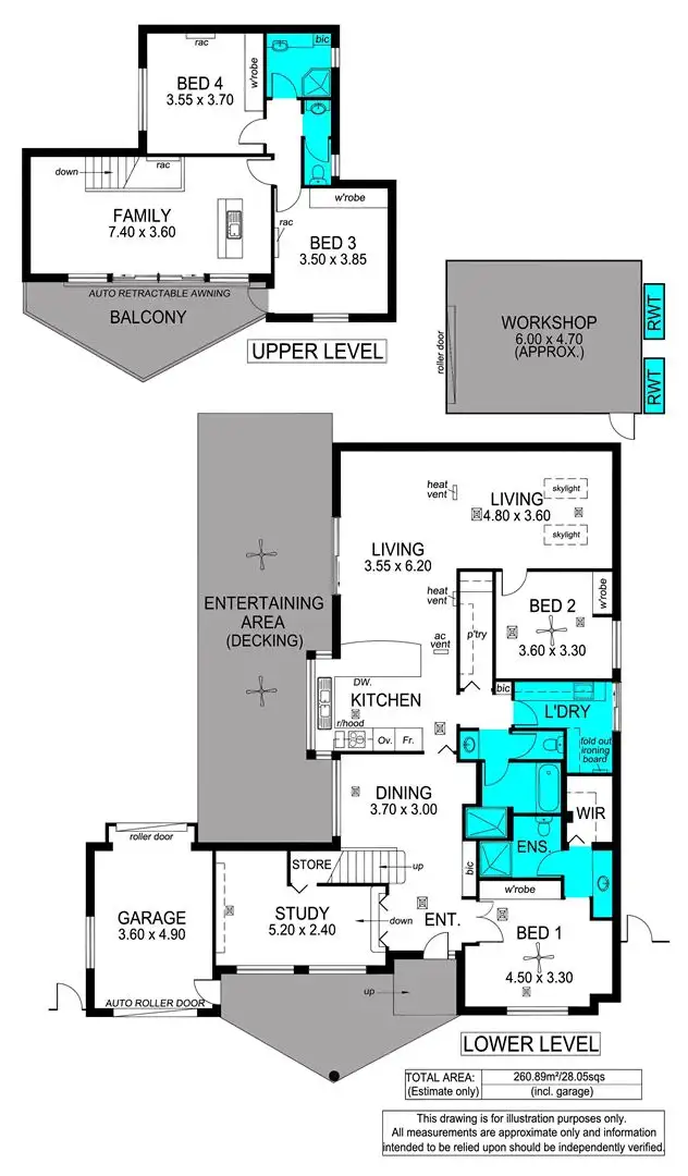 Floorplan of Homely house listing, 12 Barossa Crescent, Hallett Cove SA 5158