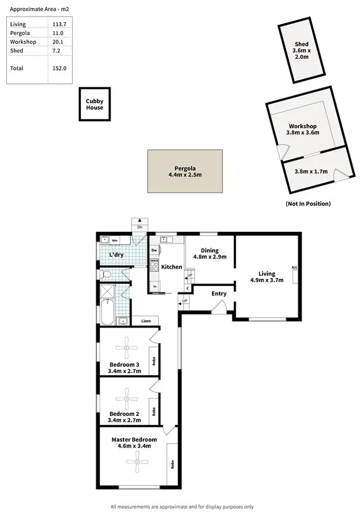 Floorplan of Homely house listing, 15 McClure Avenue, Reynella East SA 5161