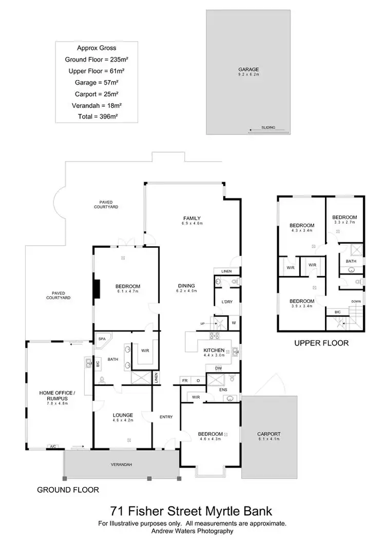 Floorplan of Homely house listing, 71 Fisher Street, Myrtle Bank SA 5064